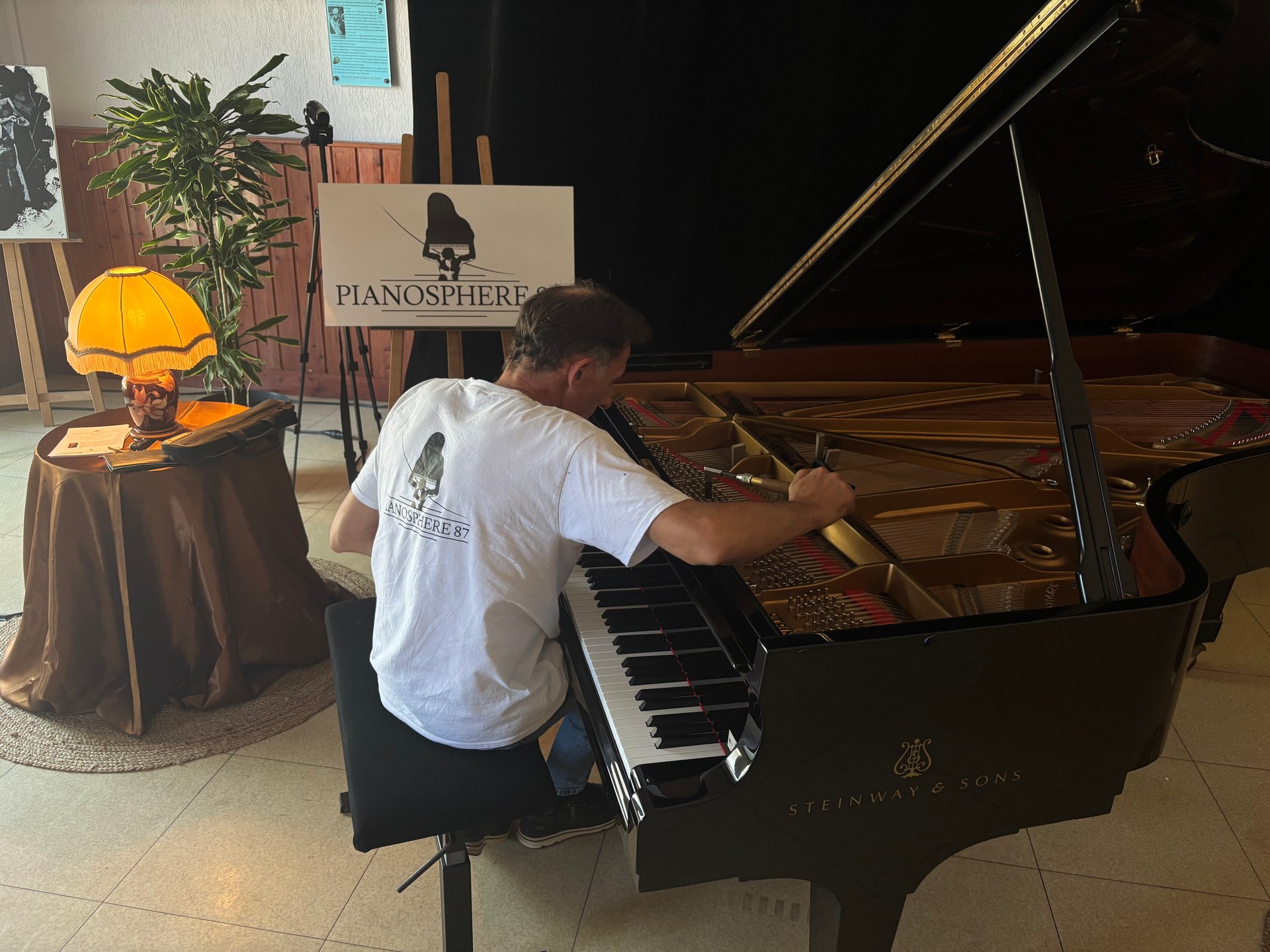 Atelier de réparation de piano